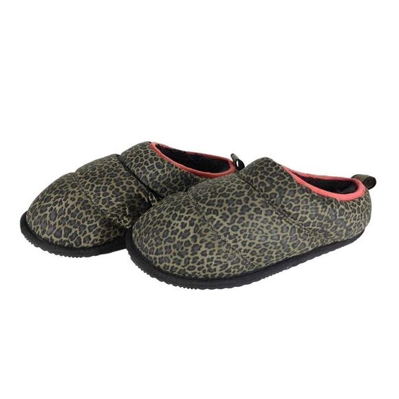 Sorel Women’s Go Bodega Run US8 Animal Print Lined Indoor/Outdoor Slippers - Picture 1 of 13